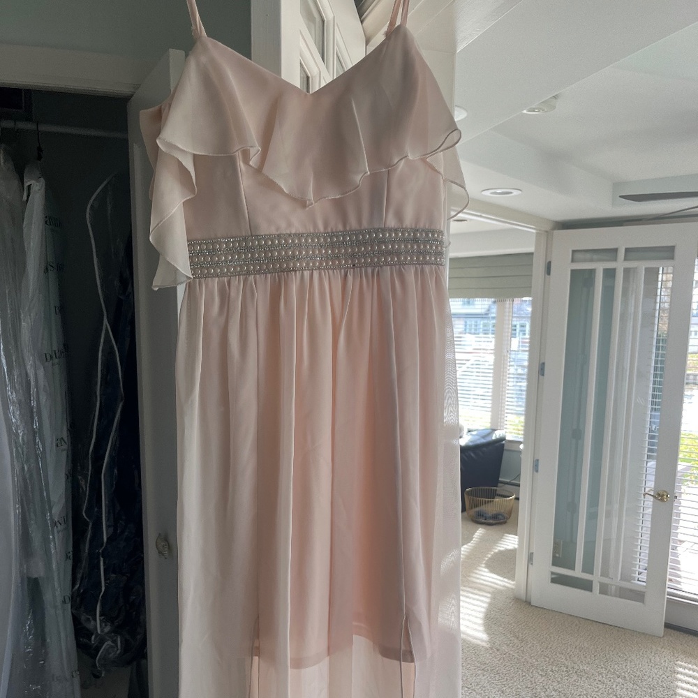 Light pink homecoming dress